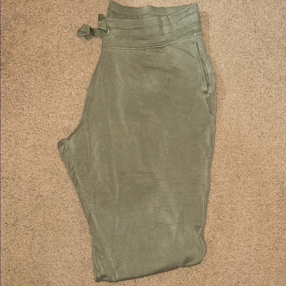 Athleta Sage Green Joggers